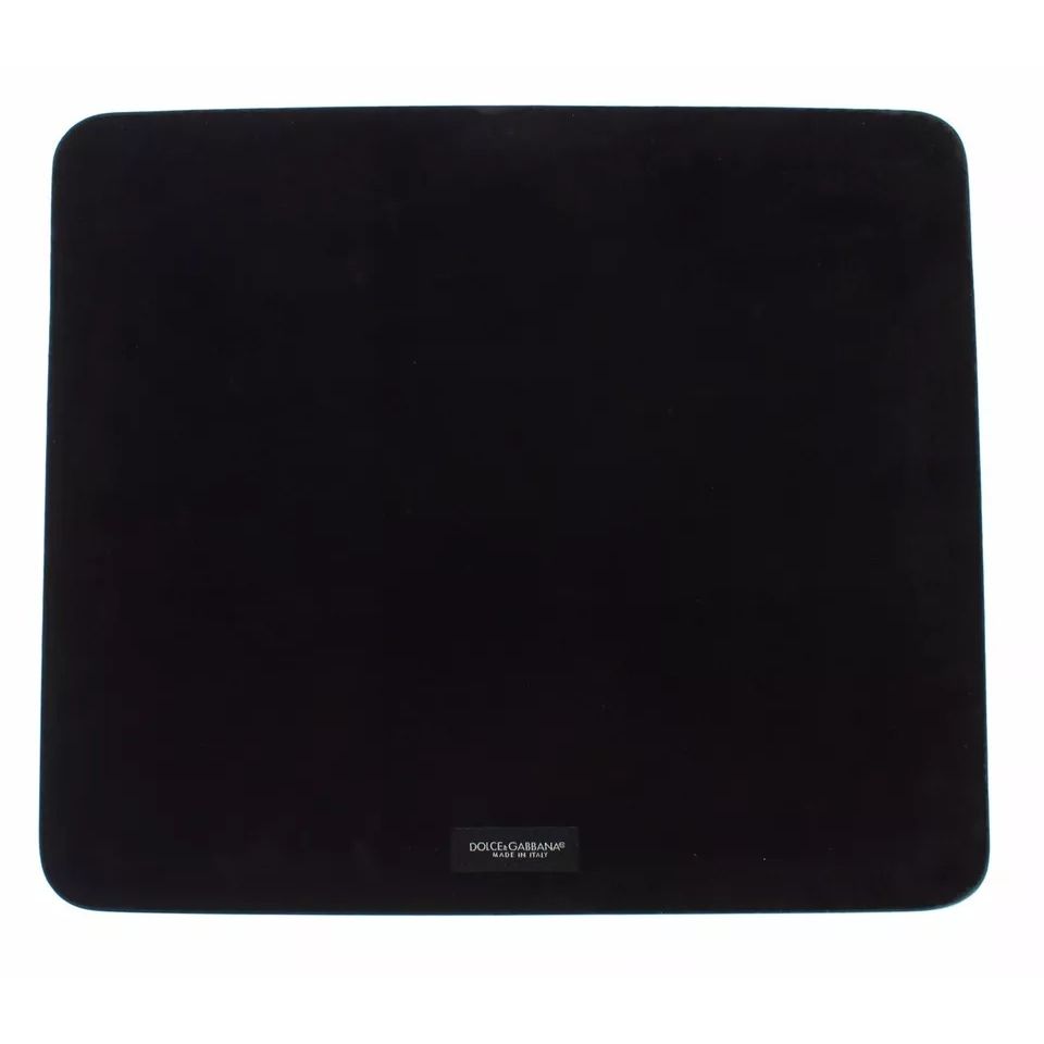 Dolce & Gabbana Green Leather Mouse Pad
