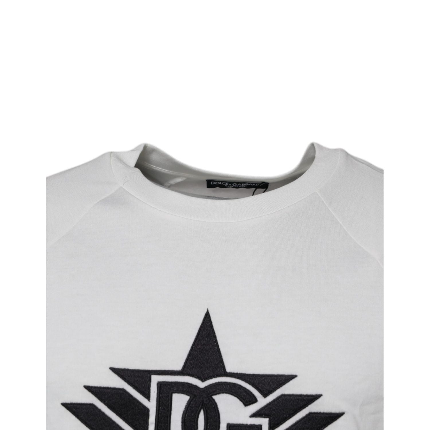 Dolce & Gabbana White DG Sport Crew Neck Short Sleeve T-shirt