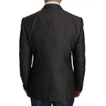 Dolce & Gabbana Gray MARTINI 2 Piece Vest Coat Blazer