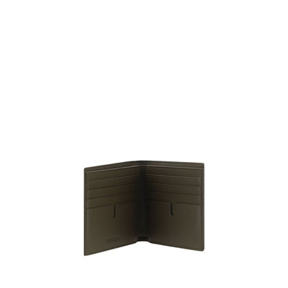 Burberry Beige Calf Leather Bos Taurus Wallet