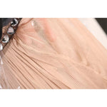 Dolce & Gabbana Brown Silk Sleeveless Shift Maxi Dress