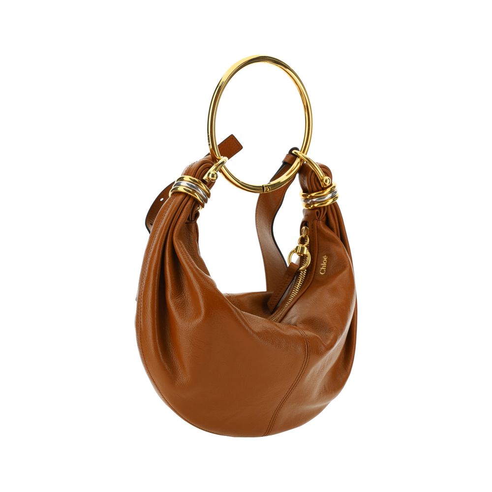 Chloé Brown Calf Leather Bos Taurus Handbag