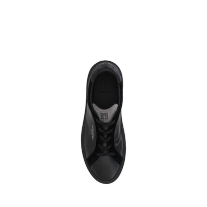 Givenchy Black Leather G Set Sneakers