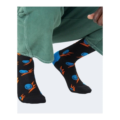 Happy Socks Black Cotton Sock