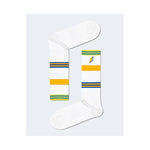 Happy Socks White Cotton Sock