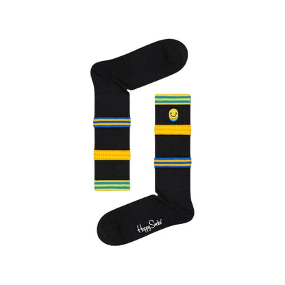 Happy Socks Black Cotton Sock