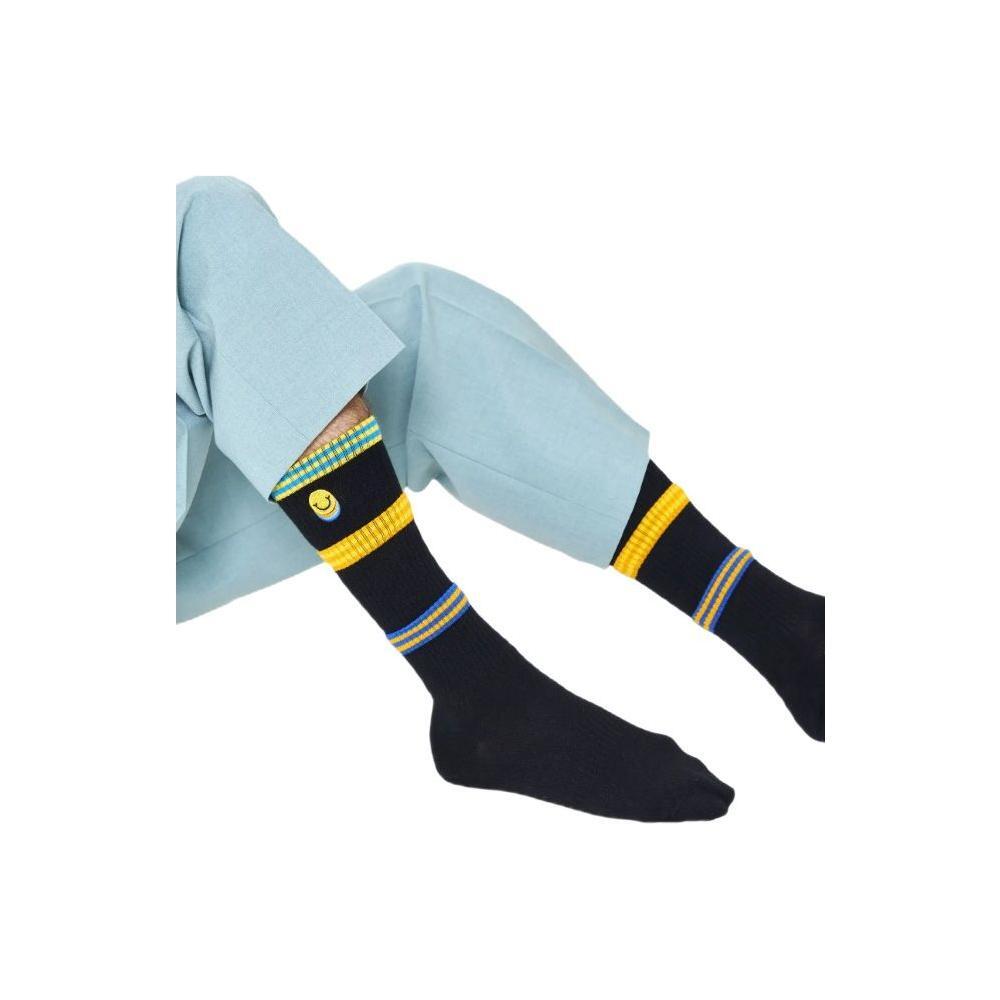 Happy Socks Black Cotton Socks