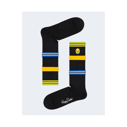 Happy Socks Black Cotton Sock