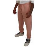 Dolce & Gabbana Pink Polyester Sweatpants Jogger Pants PAN74786-48