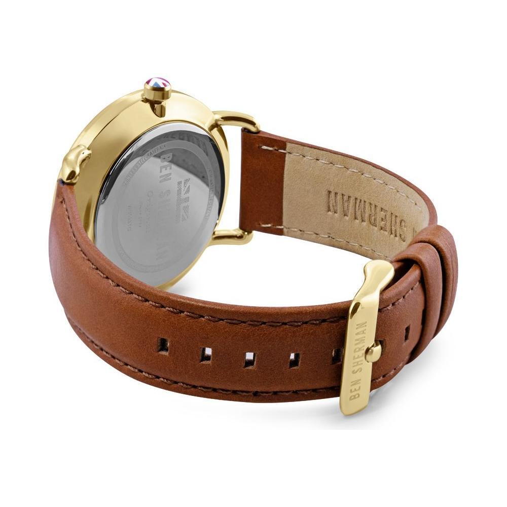 Ben Sherman Brown Leather Watch BSWB033TGAC
