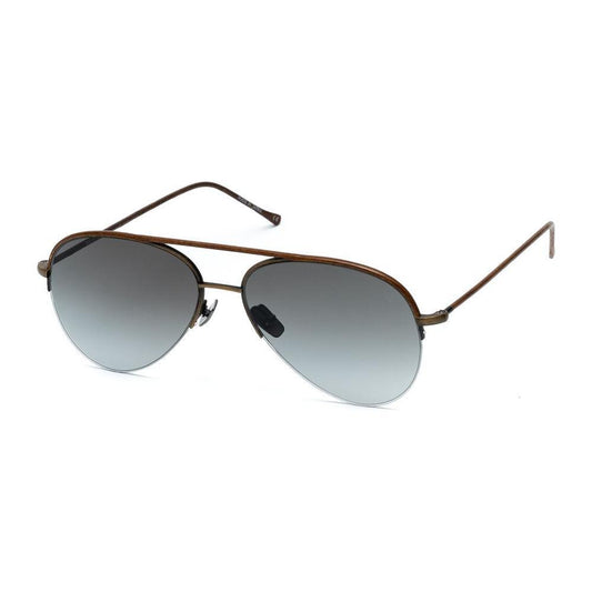 Belstaff Brown Titanium Sunglasses BEPHOENIXMARRONLEATHERWAC