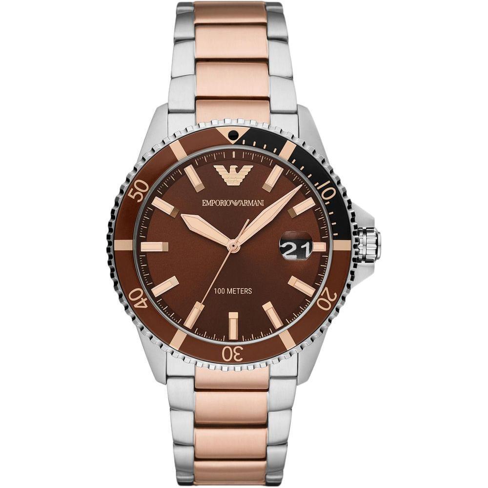 Armani Multicolor Stainless Steel Watch ARAR11340AC