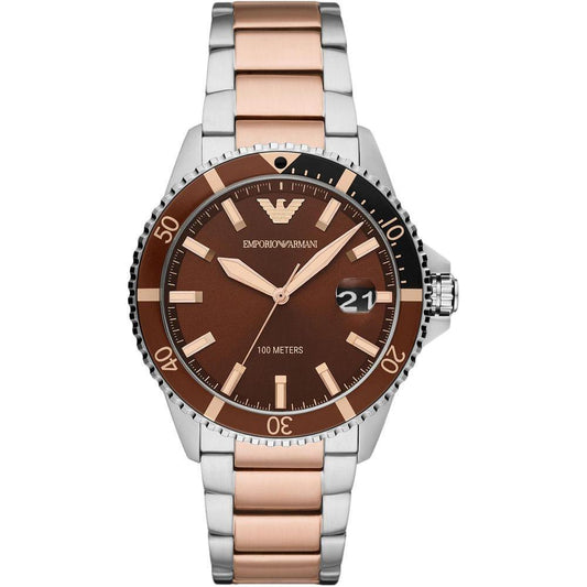 Armani Multicolor Stainless Steel Watch ARAR11340AC