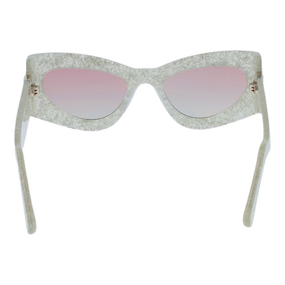 GCDS Silver Unisex Sunglass