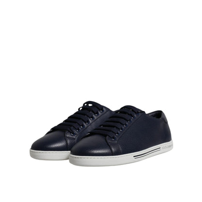 Dolce & Gabbana Blue Low Top Men Saint Tropez Sneakers Shoes
