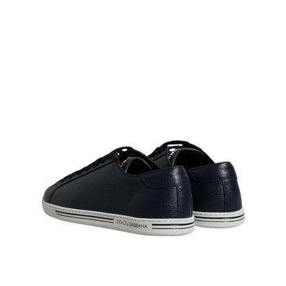 Dolce & Gabbana Blue Low Top Men Saint Tropez Sneakers Shoes