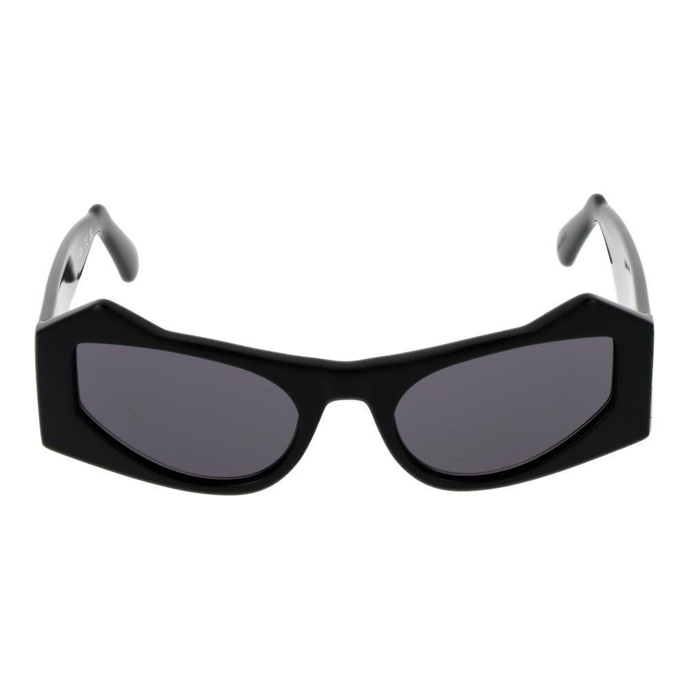 GCDS Black Acetate Sunglasses
