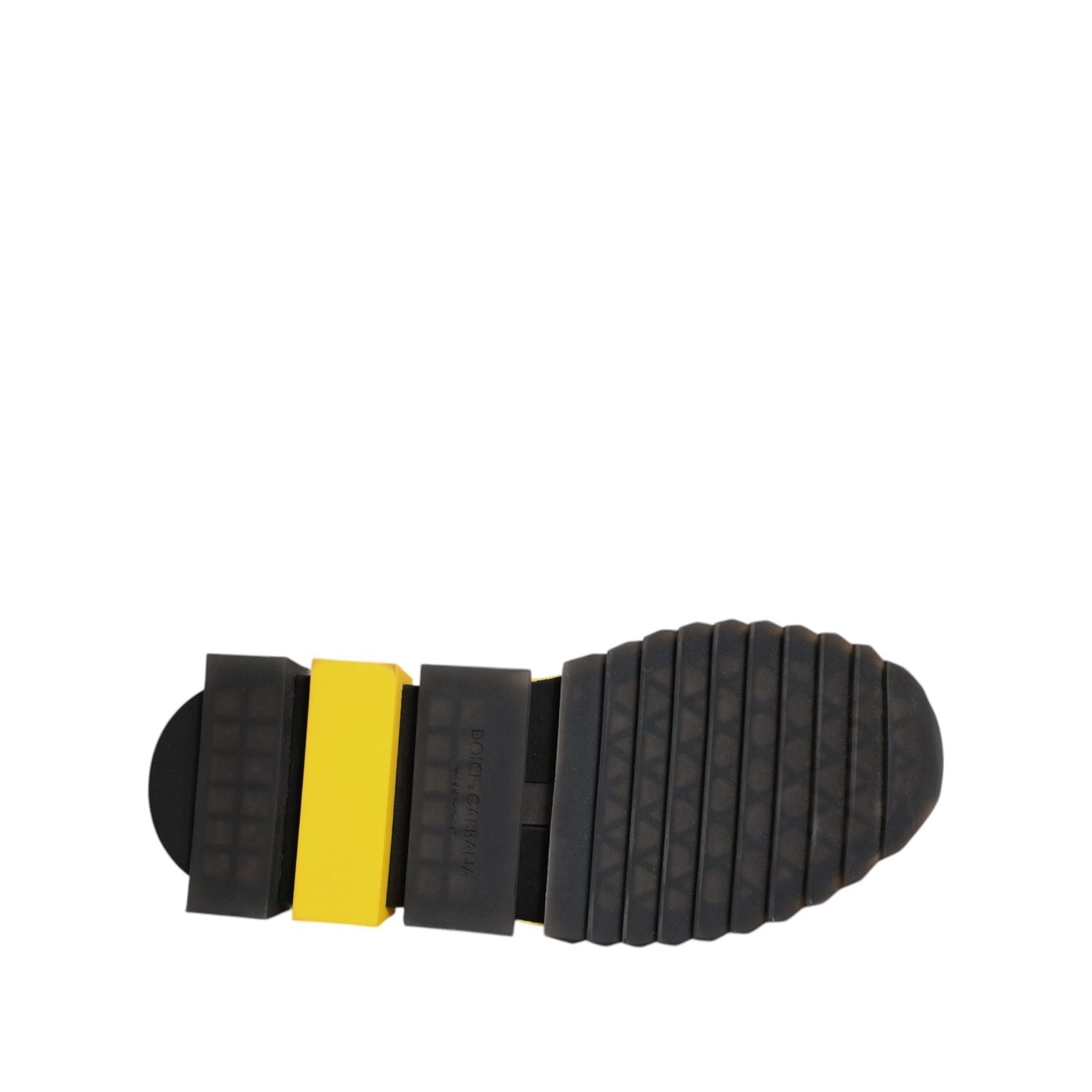 Dolce & Gabbana Yellow SORRENTO Sport Stretch Sneakers Shoes