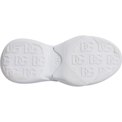 Dolce & Gabbana White Daymaster Low Top Men Sneakers Shoes Dolce & Gabbana