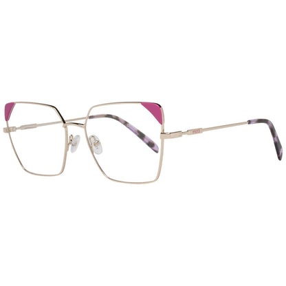 Emilio Pucci Rose Gold Metal & Plastic Glasses (Frames)