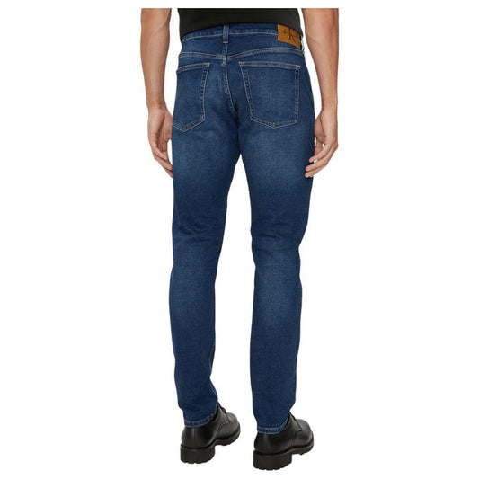 Calvin Klein Jeans Blue Cotton Slim Fit Jean CA-16498400348-W36 | L32