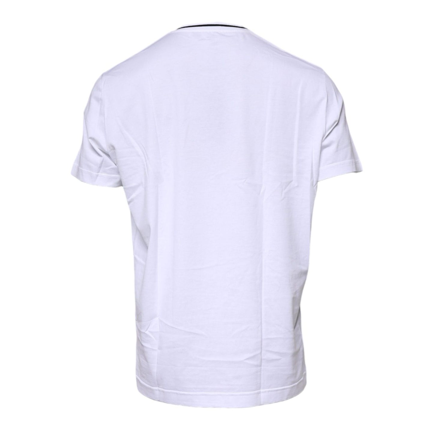 Dolce & Gabbana White Sacred Heart Short Sleeve T-shirt