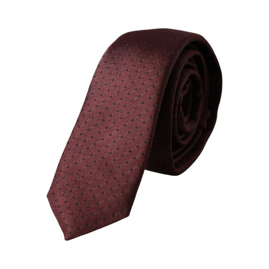 Dolce & Gabbana Brown Silk Ties & Bowty DO-1098-ONE SIZE