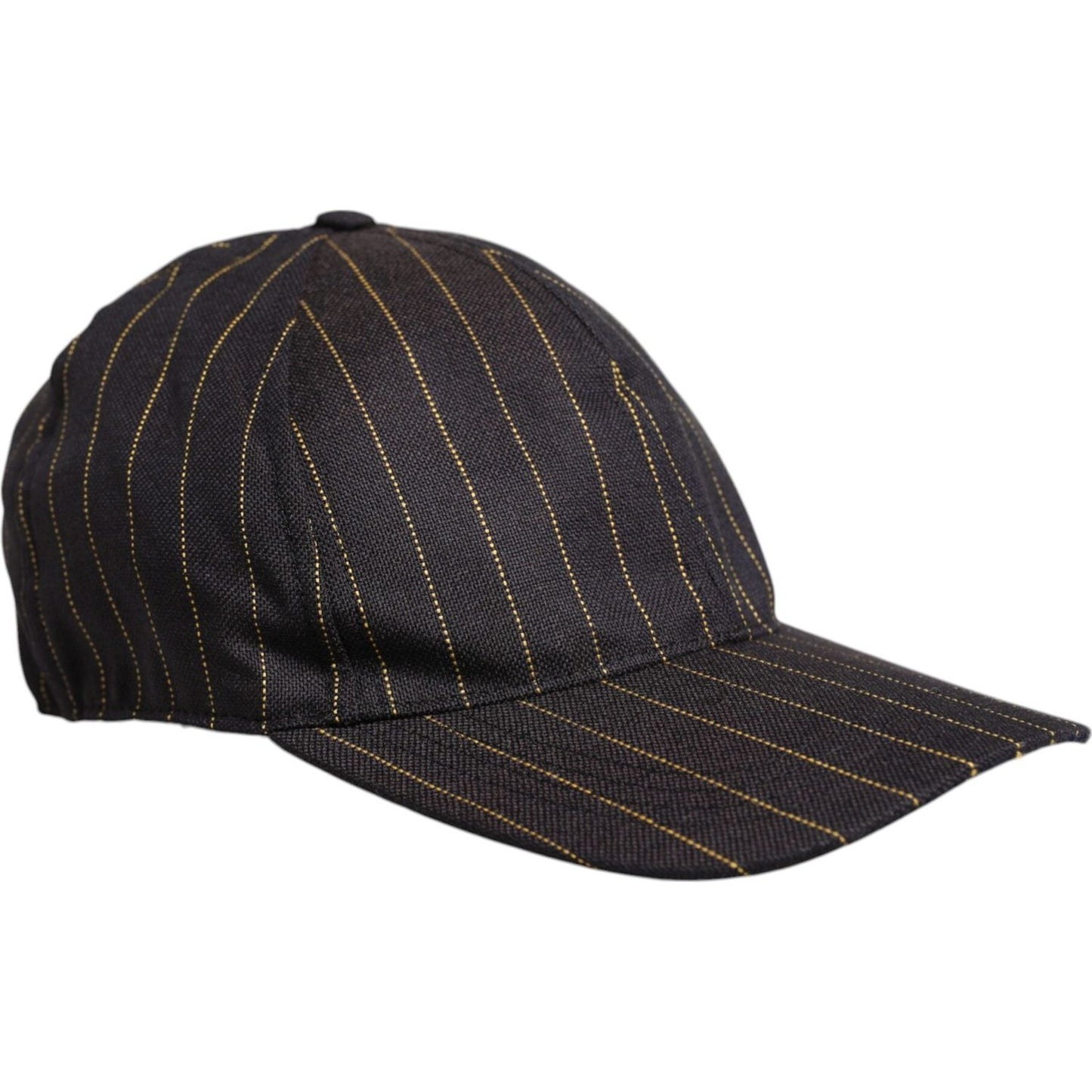 Dolce & Gabbana Brown Stripes Cotton 6 Panels Baseball Cap HAT9721-58