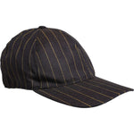 Dolce & Gabbana Brown Stripes Cotton 6 Panels Baseball Cap HAT9721-58