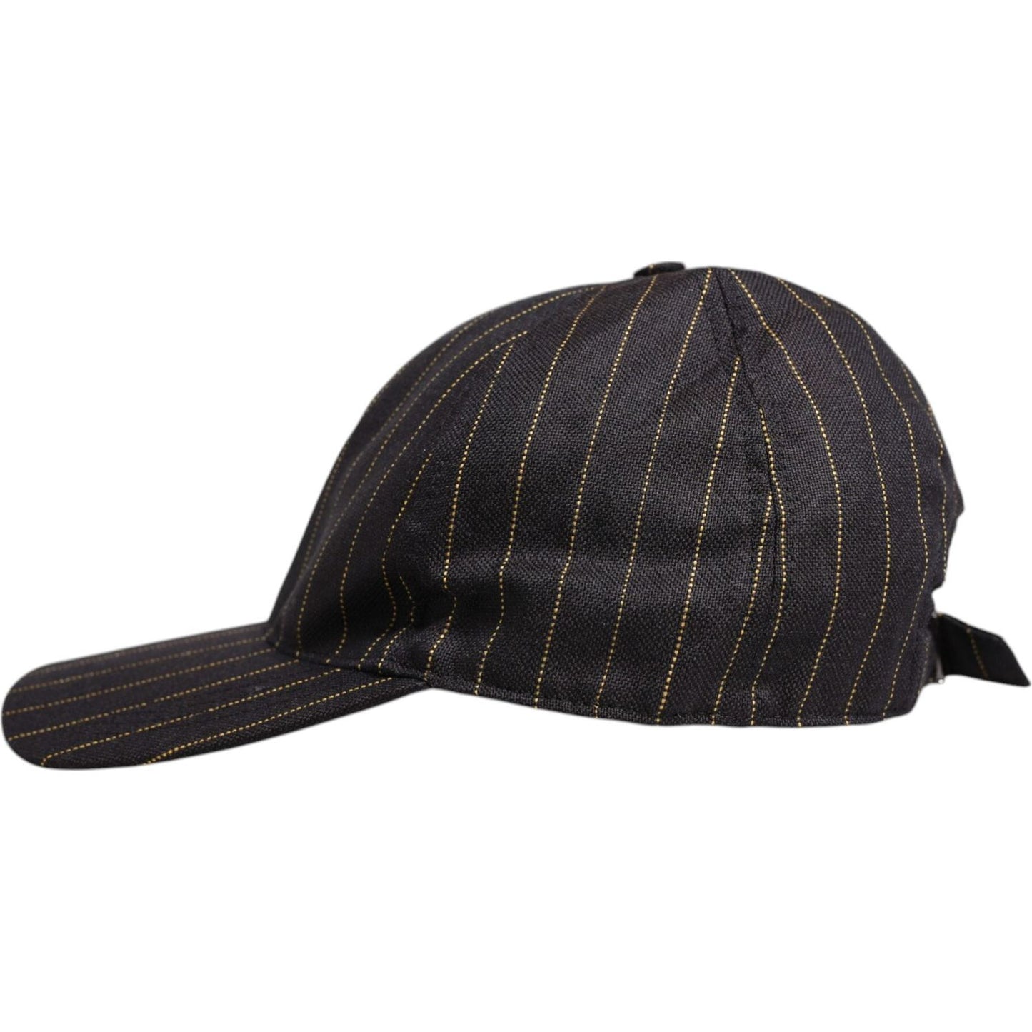 Dolce & Gabbana Brown Stripes Cotton 6 Panels Baseball Cap HAT9721-58