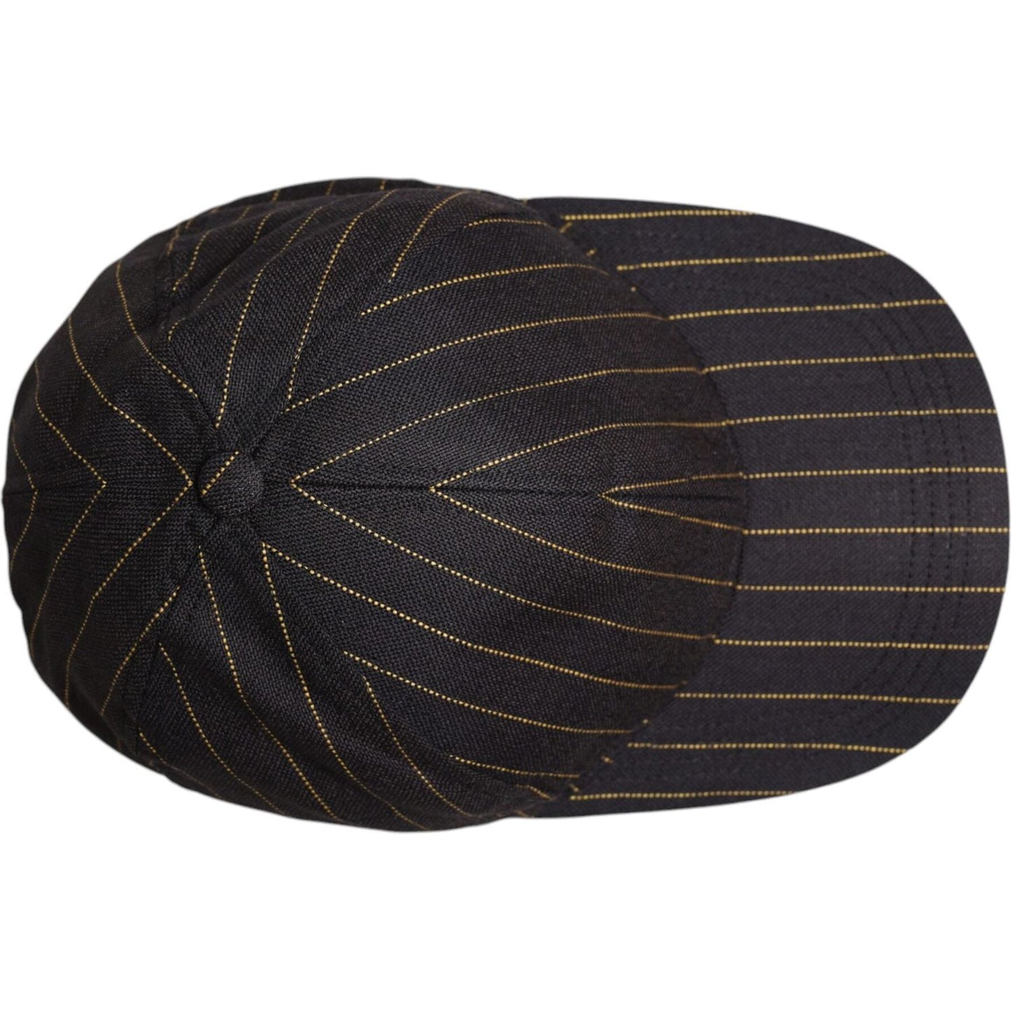 Dolce & Gabbana Brown Stripes Cotton 6 Panels Baseball Cap HAT9721-58