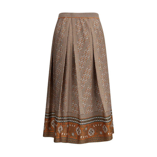 Valentino Knit lurex midi Skirt VA-6B0KG05C99E9QE-S