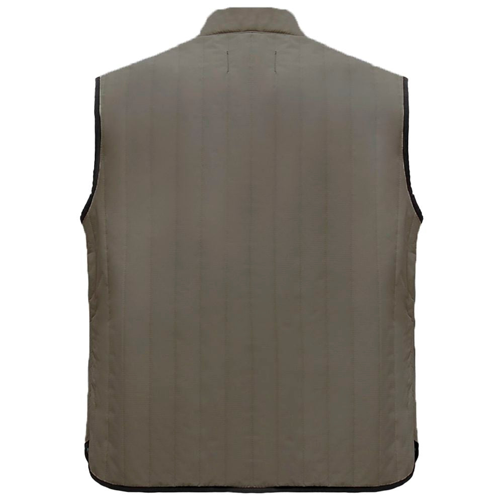 Refrigiwear Gray Polyester Men Vest RE-15001-S