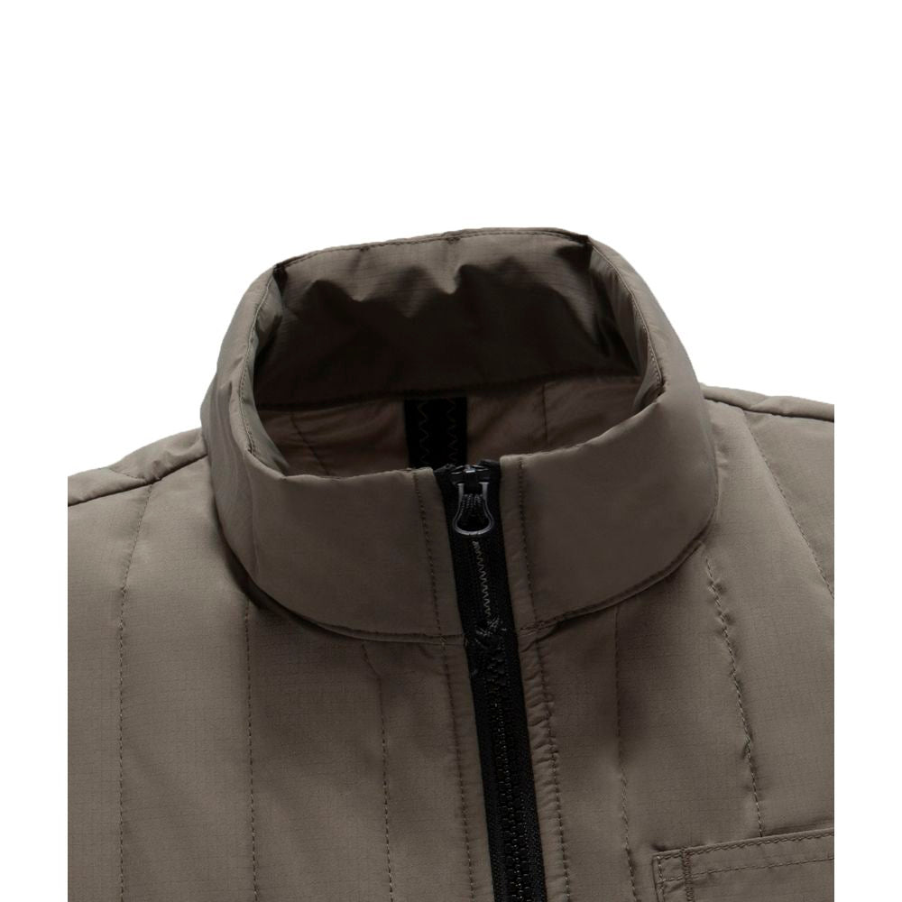 Refrigiwear Gray Polyester Men Vest RE-15001-S