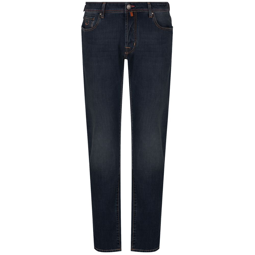 Jacob Cohen Blue Cotton Jeans Denim