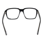 Guess Black Women Glasses Frame, full-rim square design with black plastic material, size 54-17-145, demo lenses.