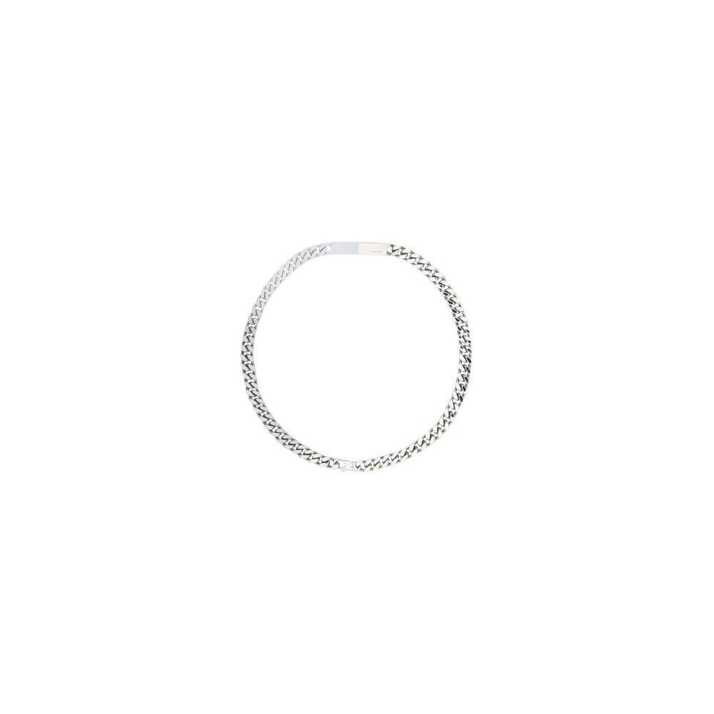 MM6 Logoed Necklace MM-SM6UU0033P8339971-ONE SIZE