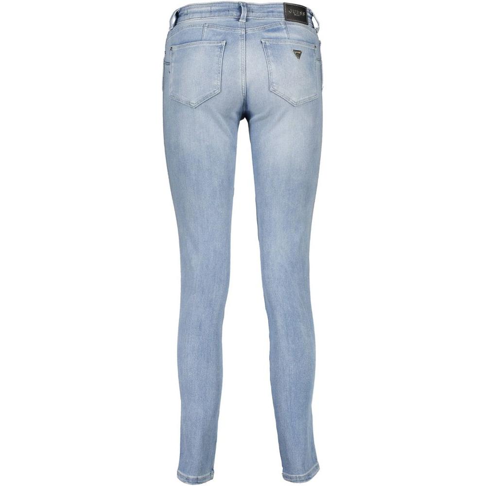 Guess Jeans Light Blue Cotton Women Jeans