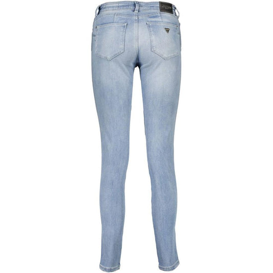 Guess Jeans Light Blue Cotton Women Jeans GU-2666-W26 | L30