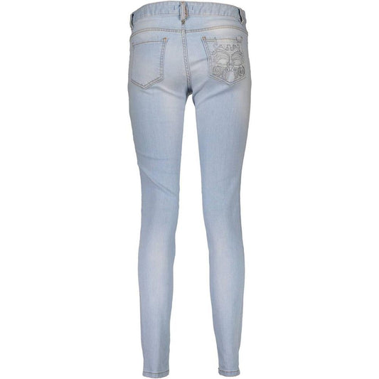 Just Cavalli Light Blue Cotton Women Jeans