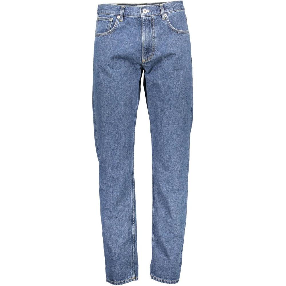 Gant Blue Cotton Men Jeans