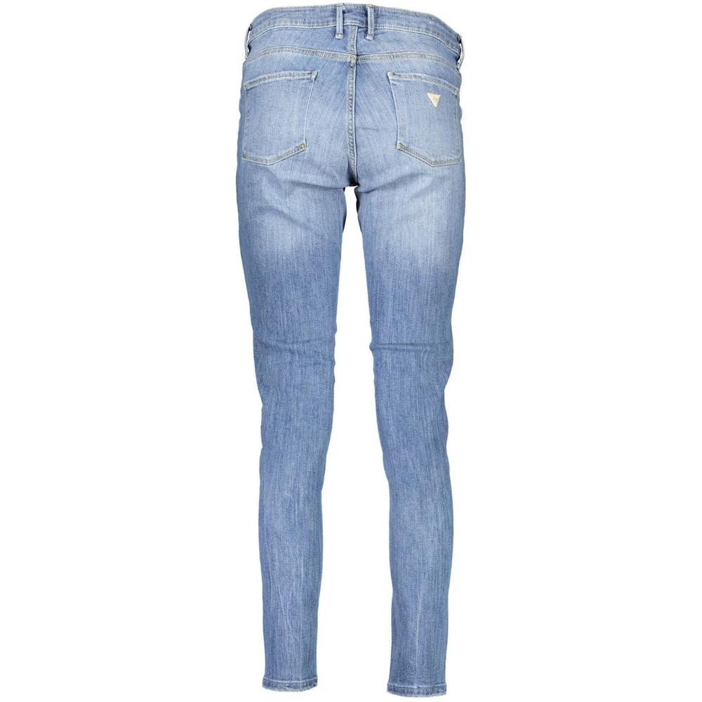 Guess Jeans Light Blue Cotton Women Jeans