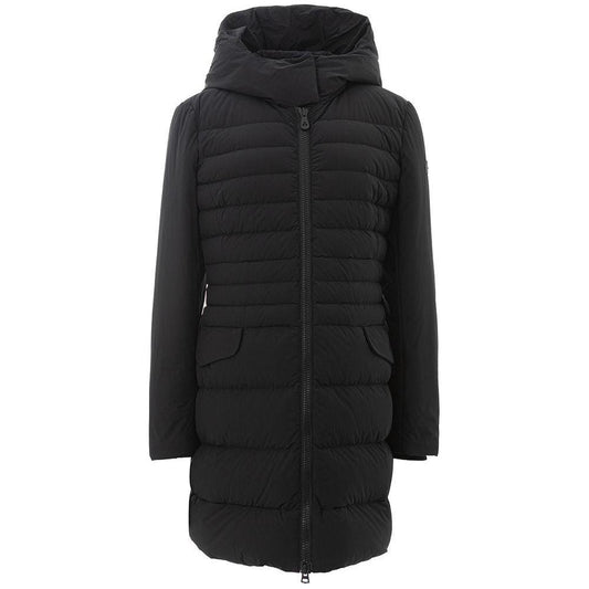Peuterey Black Polyamide Full-Length Jacket