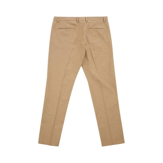 Lardini Elegant Brown Cotton Trousers for Women