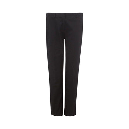 Lardini Black Cotton Chino Pants