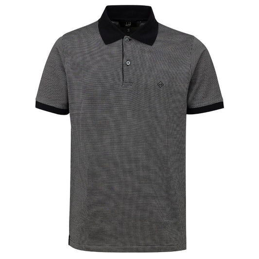 Dunhill Black Cotton Polo Shirt