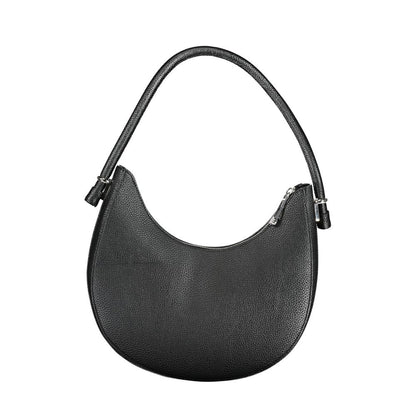 Tommy Hilfiger Black Polyurethane Women Handbag