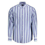Gant Light Blue Cotton Men Shirt