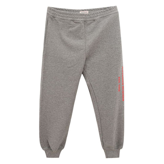Alexander McQueen Chic Gray Cotton Blend Trousers AL-806662-IT42|M