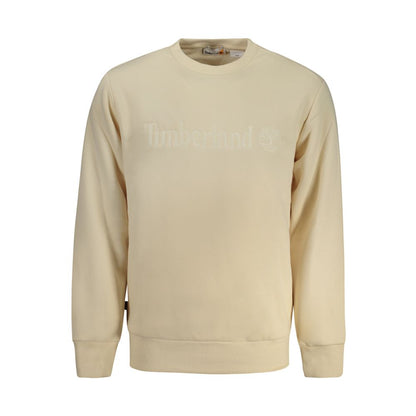 Timberland Beige Cotton Sweatshirt